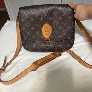 Louis Vuitton Brown Monogram Crossbody Bag